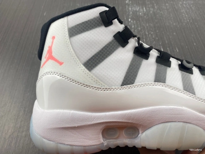Rep TBkick (CN DD3522-100 Plug) Jordan Air 11 White Adapt 0717